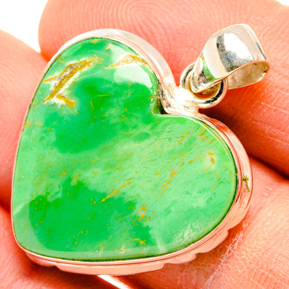 Chrysocolla Pendants handcrafted by Ana Silver Co - PD26854