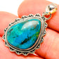 Chrysocolla Pendants handcrafted by Ana Silver Co - PD26860
