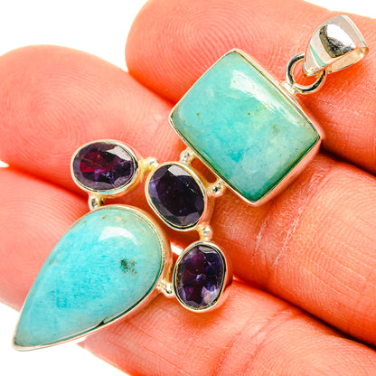 Larimar Pendants handcrafted by Ana Silver Co - PD26869