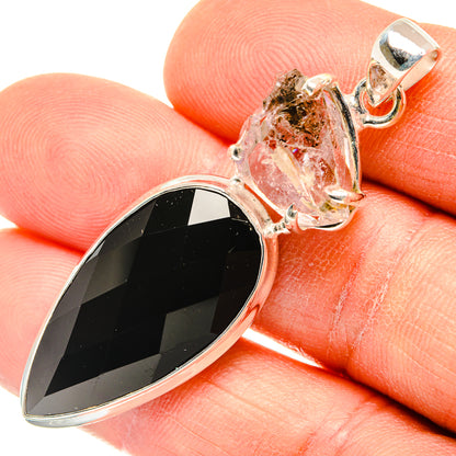 Black Onyx Pendants handcrafted by Ana Silver Co - PD26890