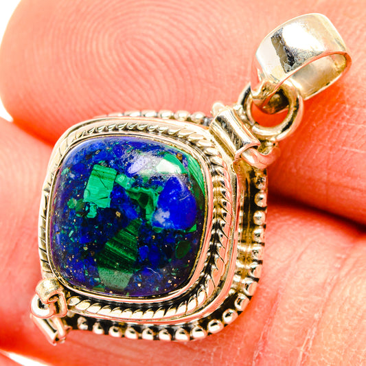 Azurite Pendants handcrafted by Ana Silver Co - PD26914
