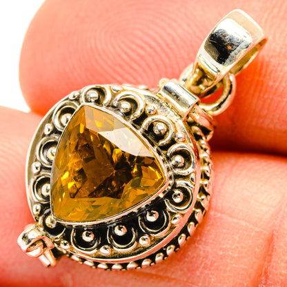 Citrine Pendants handcrafted by Ana Silver Co - PD26917