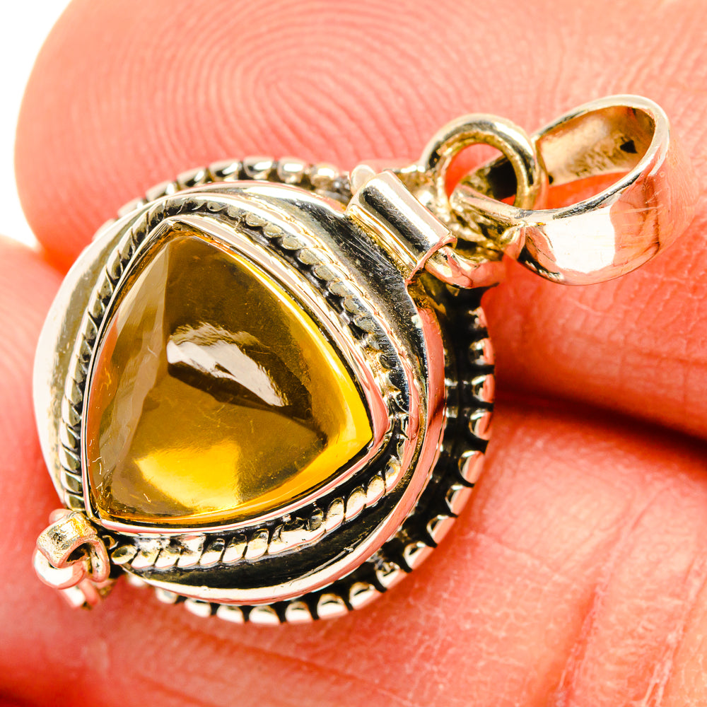 Citrine Pendants handcrafted by Ana Silver Co - PD26920