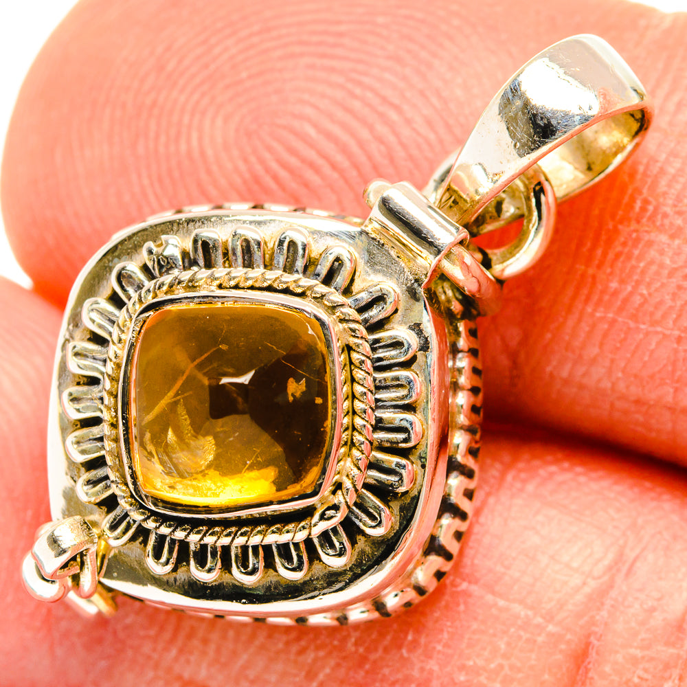 Citrine Pendants handcrafted by Ana Silver Co - PD26923