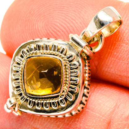 Citrine Pendants handcrafted by Ana Silver Co - PD26923