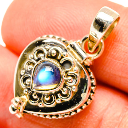 Rainbow Moonstone Pendants handcrafted by Ana Silver Co - PD26935