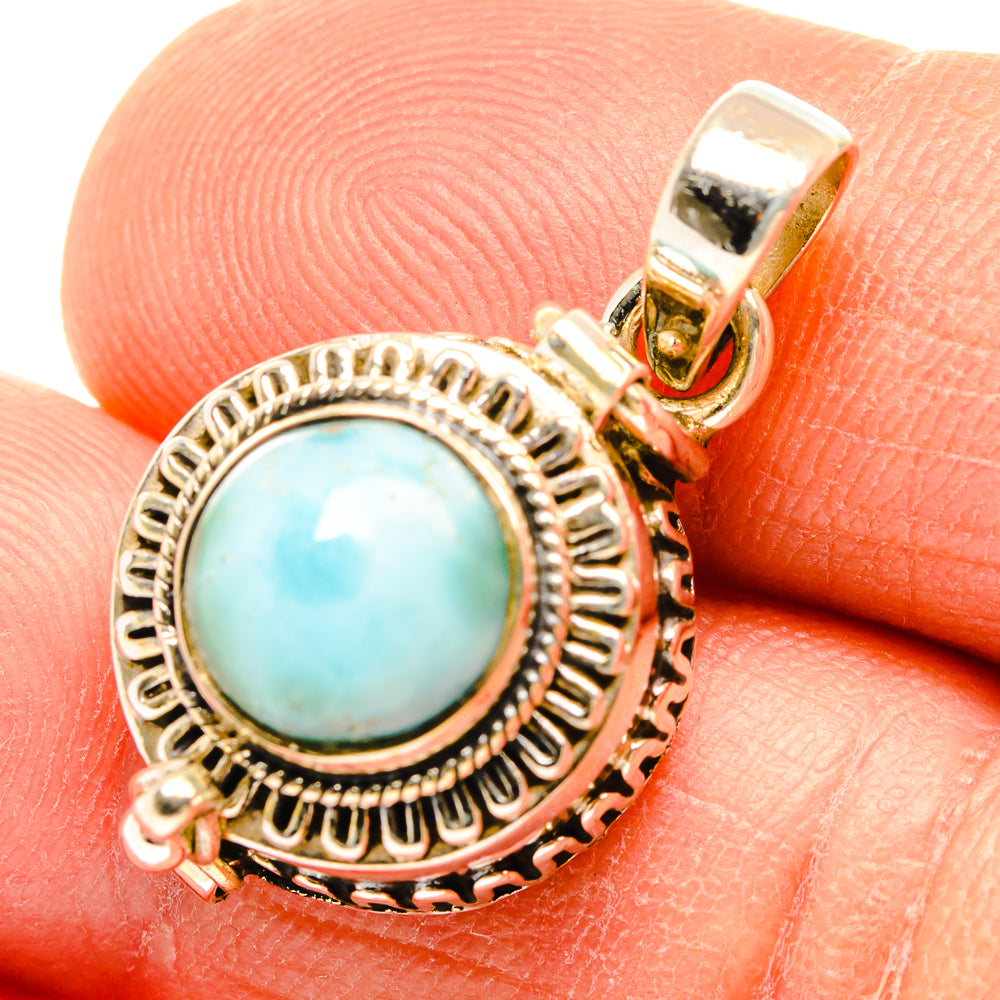 Larimar Pendants handcrafted by Ana Silver Co - PD26942