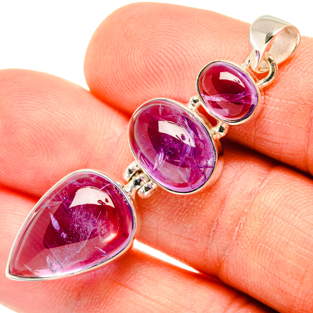 Amethyst Pendants handcrafted by Ana Silver Co - PD26964