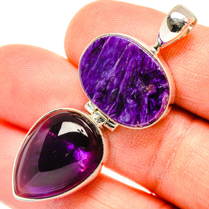 Amethyst Pendants handcrafted by Ana Silver Co - PD26967