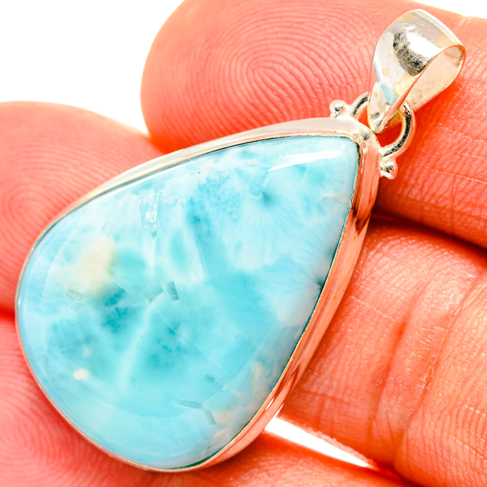 Larimar Pendants handcrafted by Ana Silver Co - PD26973