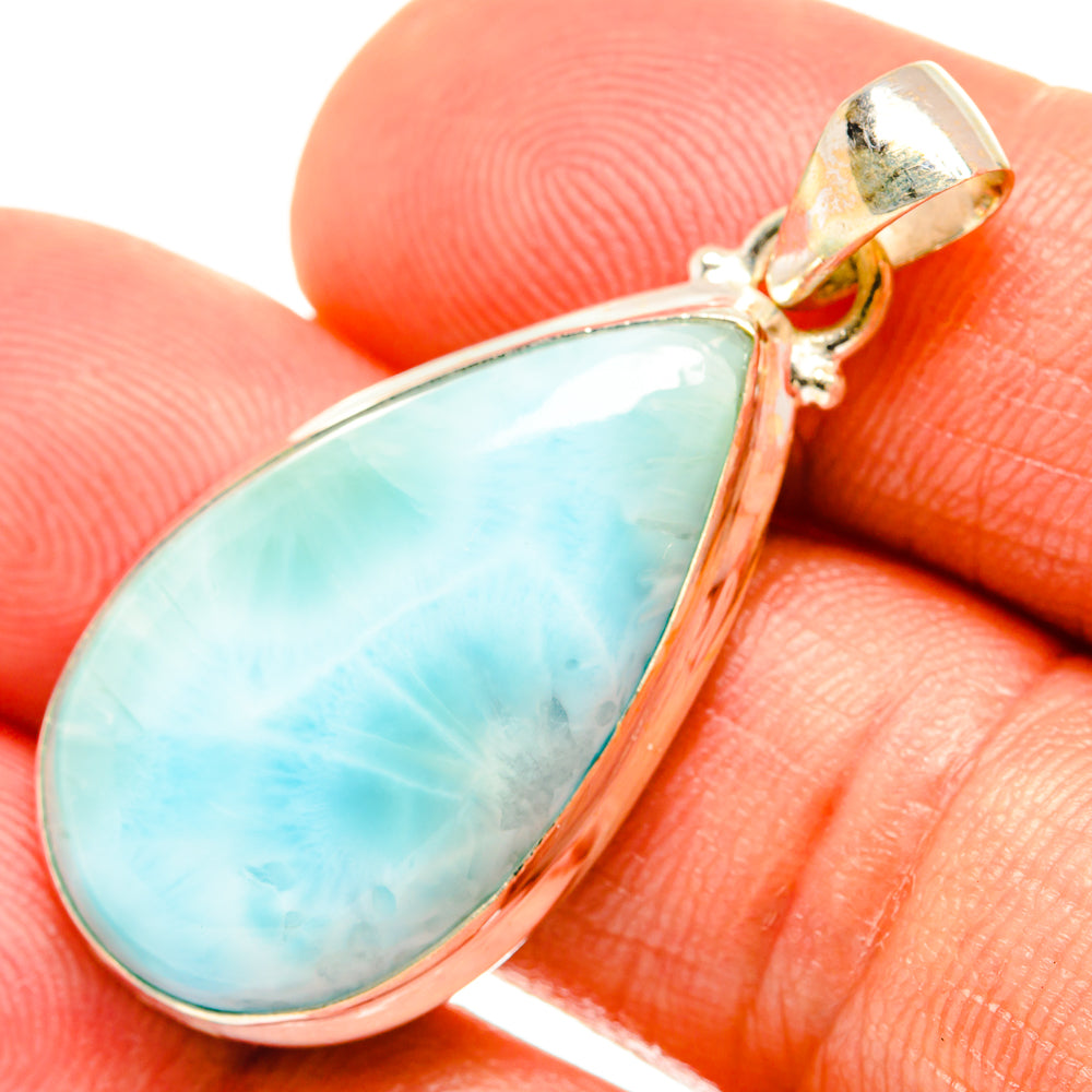 Larimar Pendants handcrafted by Ana Silver Co - PD26976