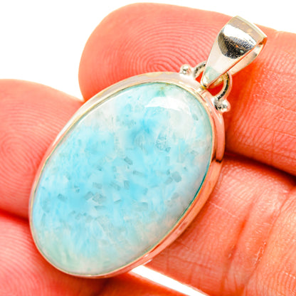 Larimar Pendants handcrafted by Ana Silver Co - PD26979