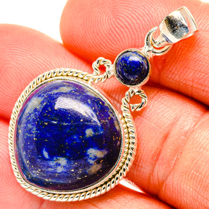 Lapis Lazuli Pendants handcrafted by Ana Silver Co - PD26983