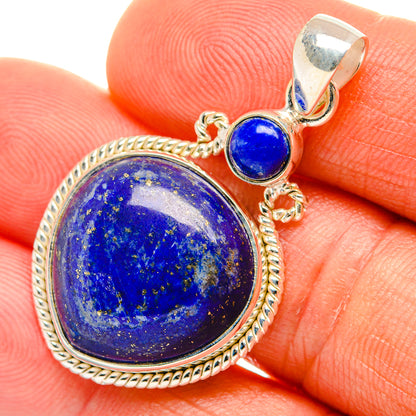 Lapis Lazuli Pendants handcrafted by Ana Silver Co - PD26985