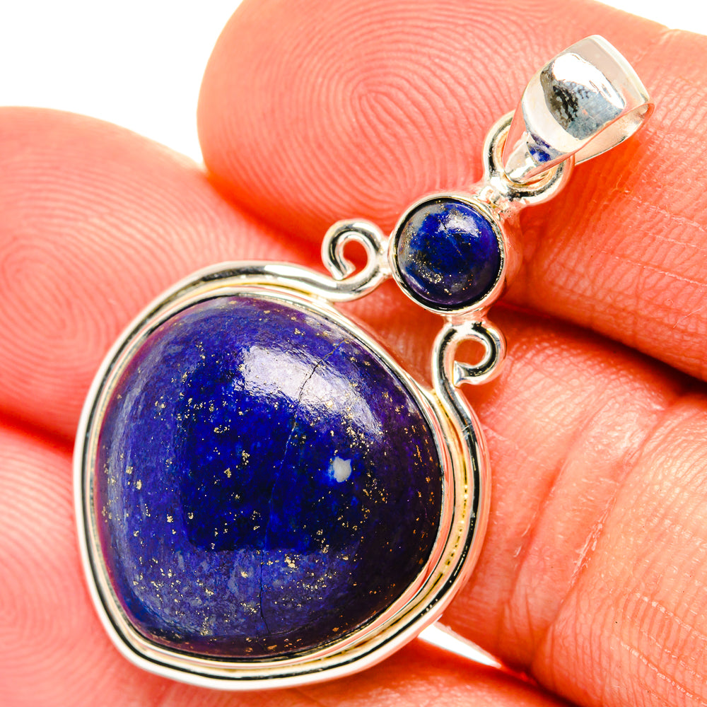 Lapis Lazuli Pendants handcrafted by Ana Silver Co - PD26986