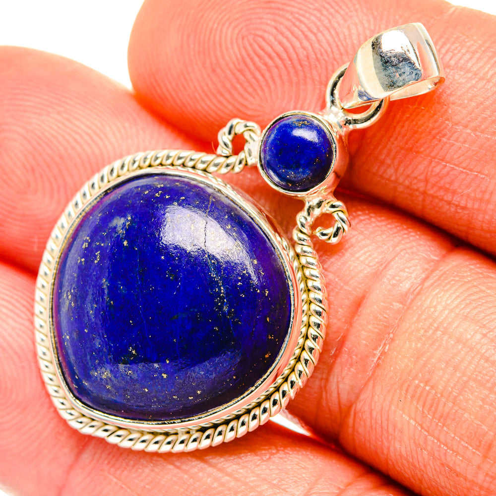 Lapis Lazuli Pendants handcrafted by Ana Silver Co - PD26988