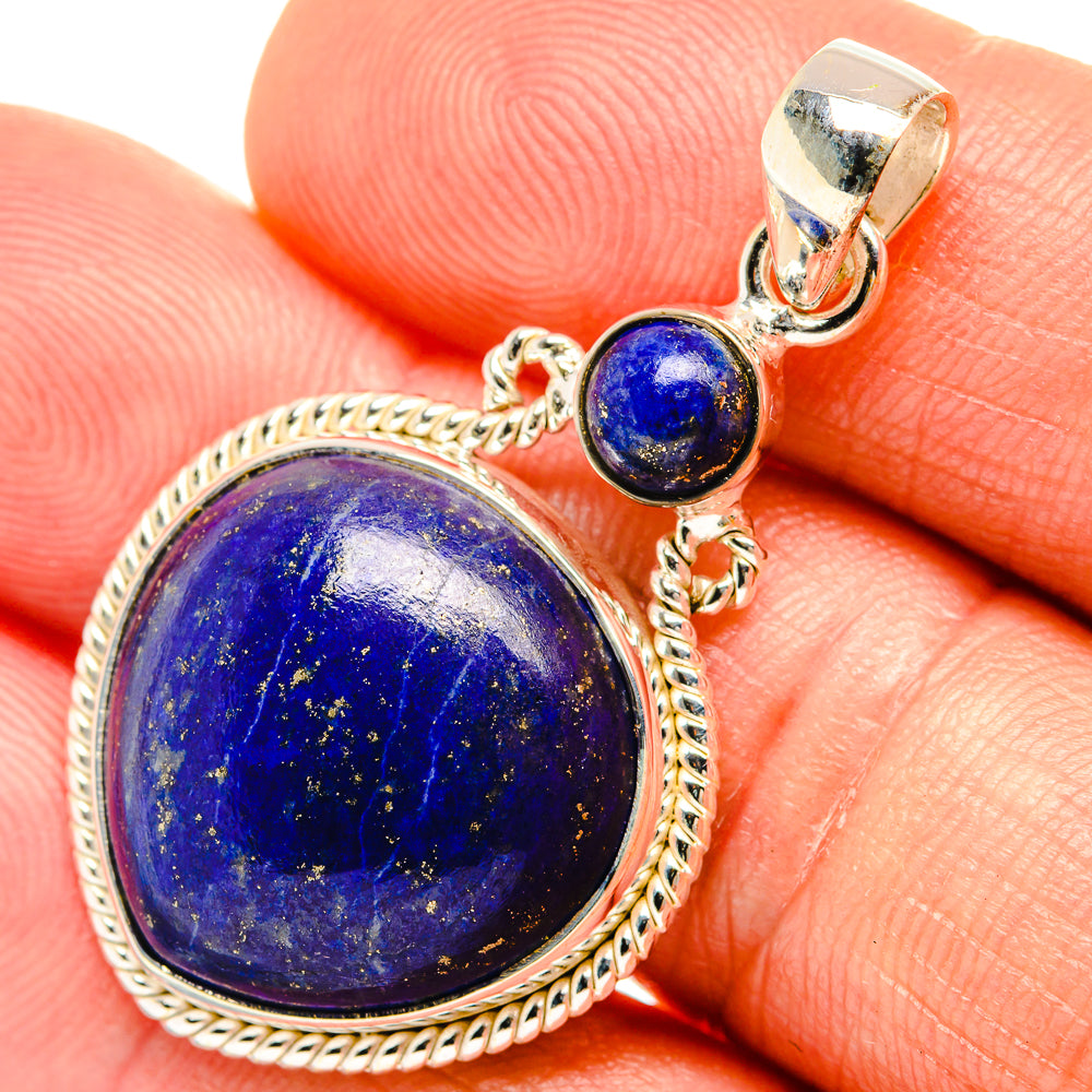 Lapis Lazuli Pendants handcrafted by Ana Silver Co - PD26990