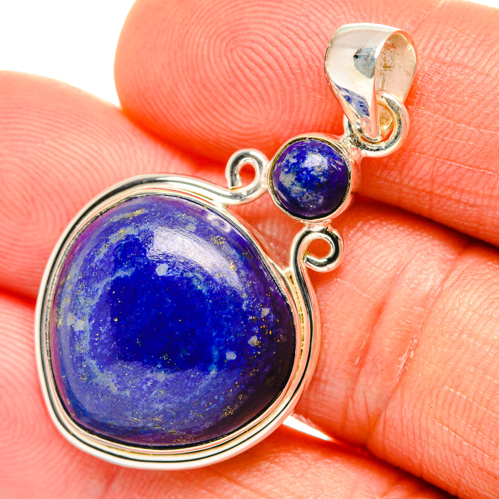 Lapis Lazuli Pendants handcrafted by Ana Silver Co - PD26991