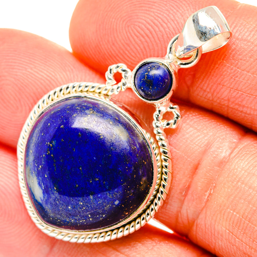 Lapis Lazuli Pendants handcrafted by Ana Silver Co - PD26992