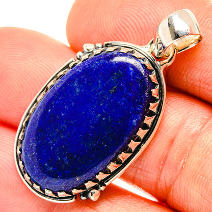 Lapis Lazuli Pendants handcrafted by Ana Silver Co - PD27055