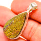 Spectro Pyrite Druzy Pendants handcrafted by Ana Silver Co - PD27059