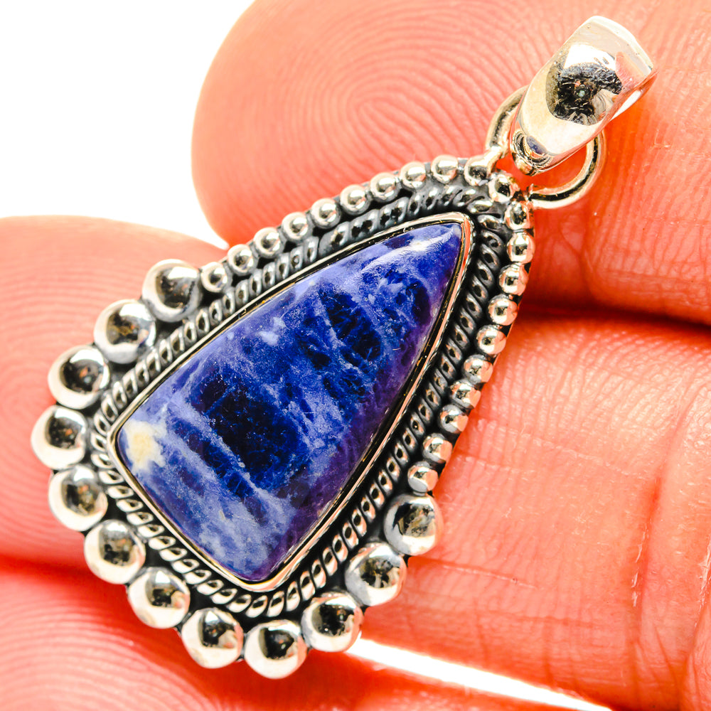 Sodalite Pendants handcrafted by Ana Silver Co - PD27065