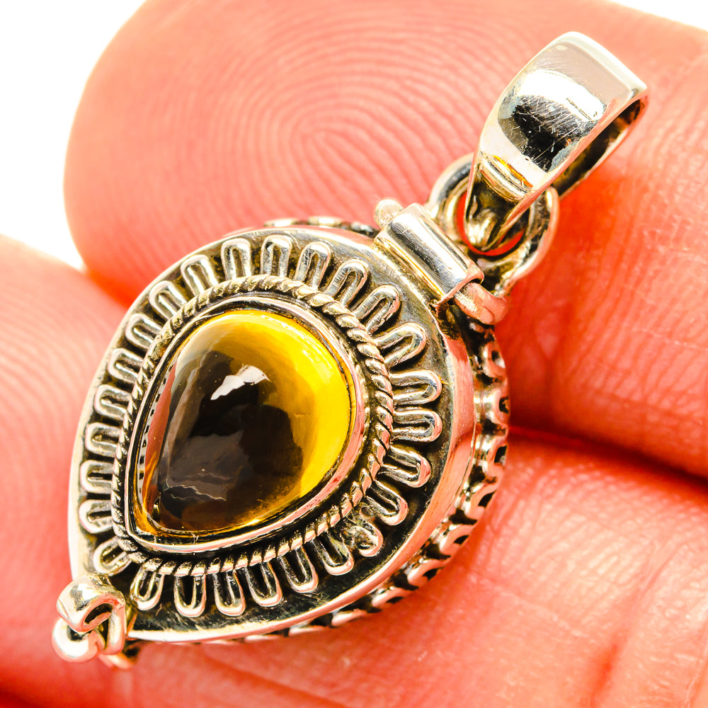 Citrine Pendants handcrafted by Ana Silver Co - PD27090