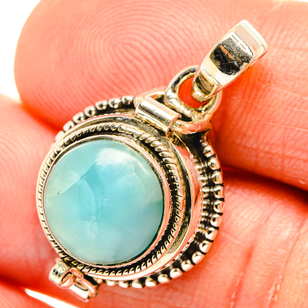 Larimar Pendants handcrafted by Ana Silver Co - PD27093