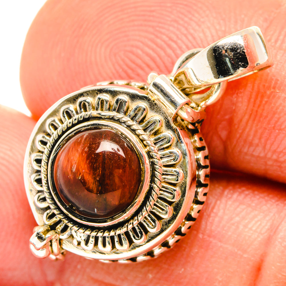 Red Tiger Eye Pendants handcrafted by Ana Silver Co - PD27118