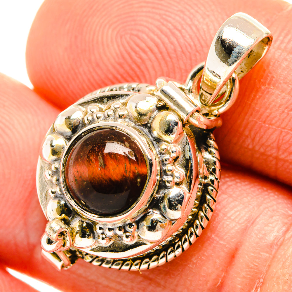 Red Tiger Eye Pendants handcrafted by Ana Silver Co - PD27119