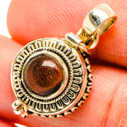 Red Tiger Eye Pendants handcrafted by Ana Silver Co - PD27123