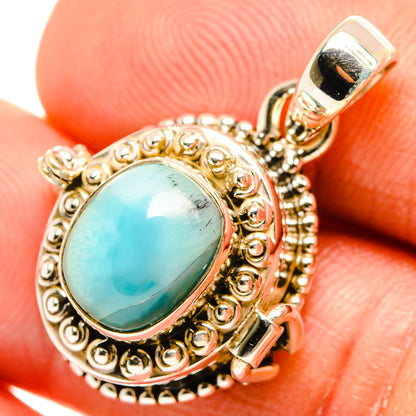 Larimar Pendants handcrafted by Ana Silver Co - PD27125