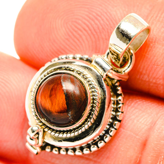 Red Tiger Eye Pendants handcrafted by Ana Silver Co - PD27132
