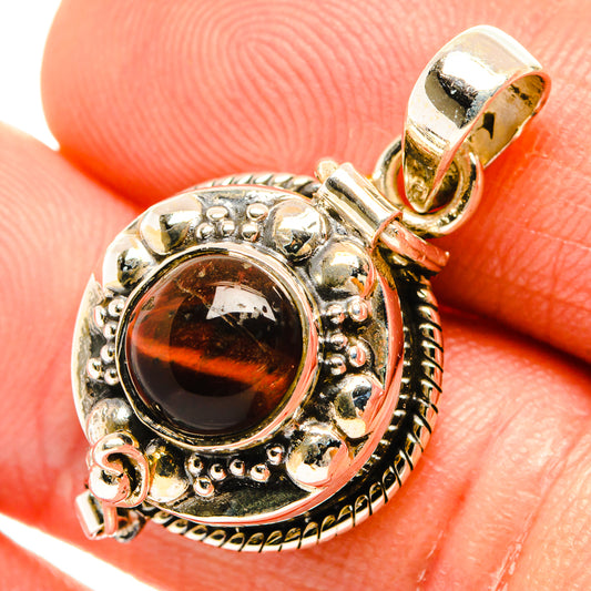Red Tiger Eye Pendants handcrafted by Ana Silver Co - PD27135