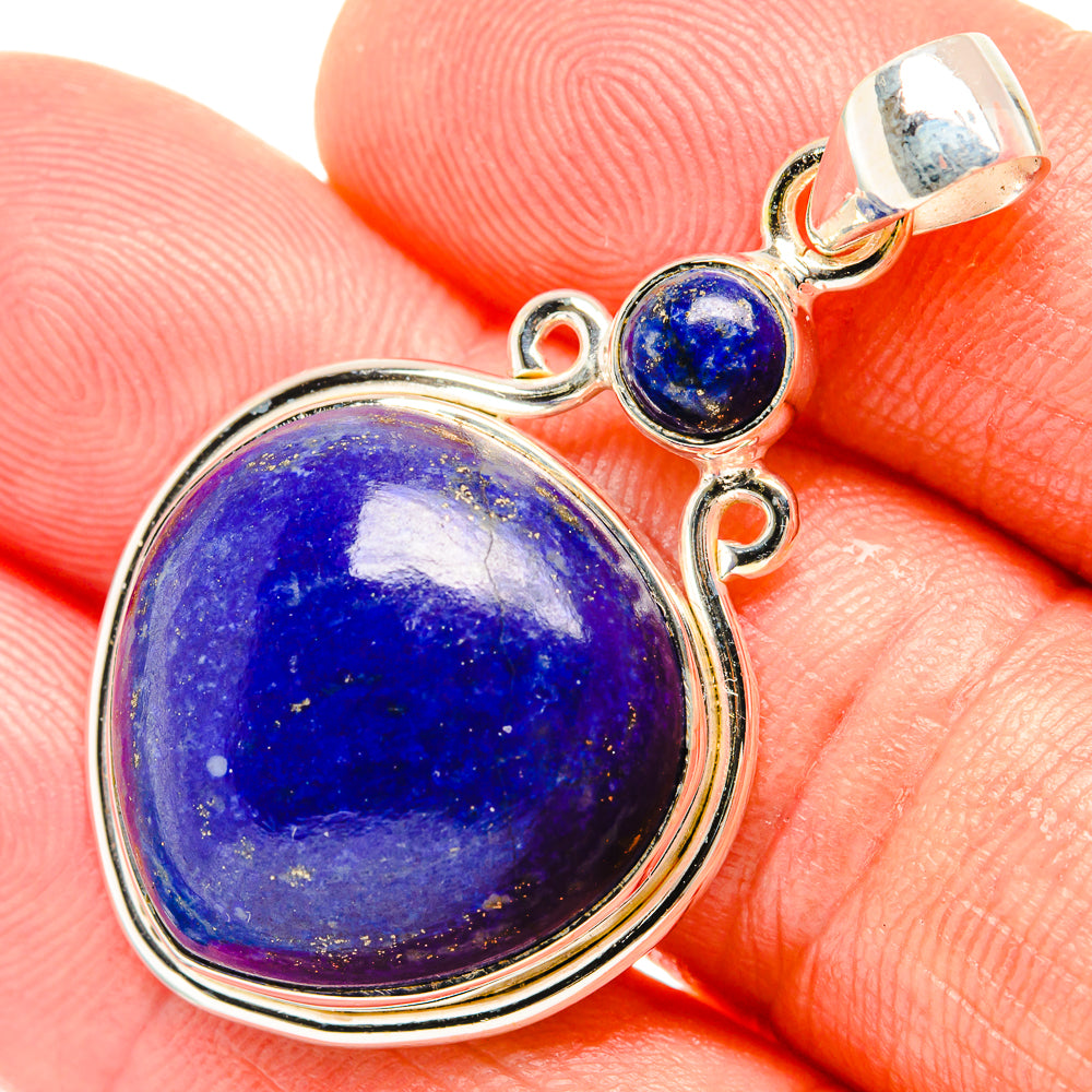 Lapis Lazuli Pendants handcrafted by Ana Silver Co - PD27138