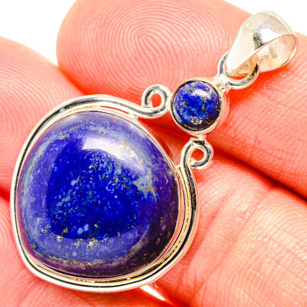 Lapis Lazuli Pendants handcrafted by Ana Silver Co - PD27140