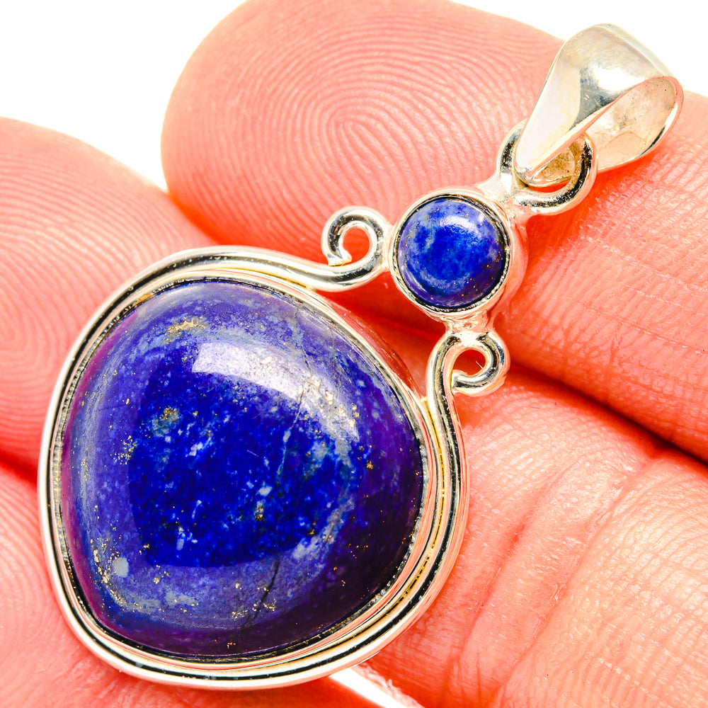 Lapis Lazuli Pendants handcrafted by Ana Silver Co - PD27141