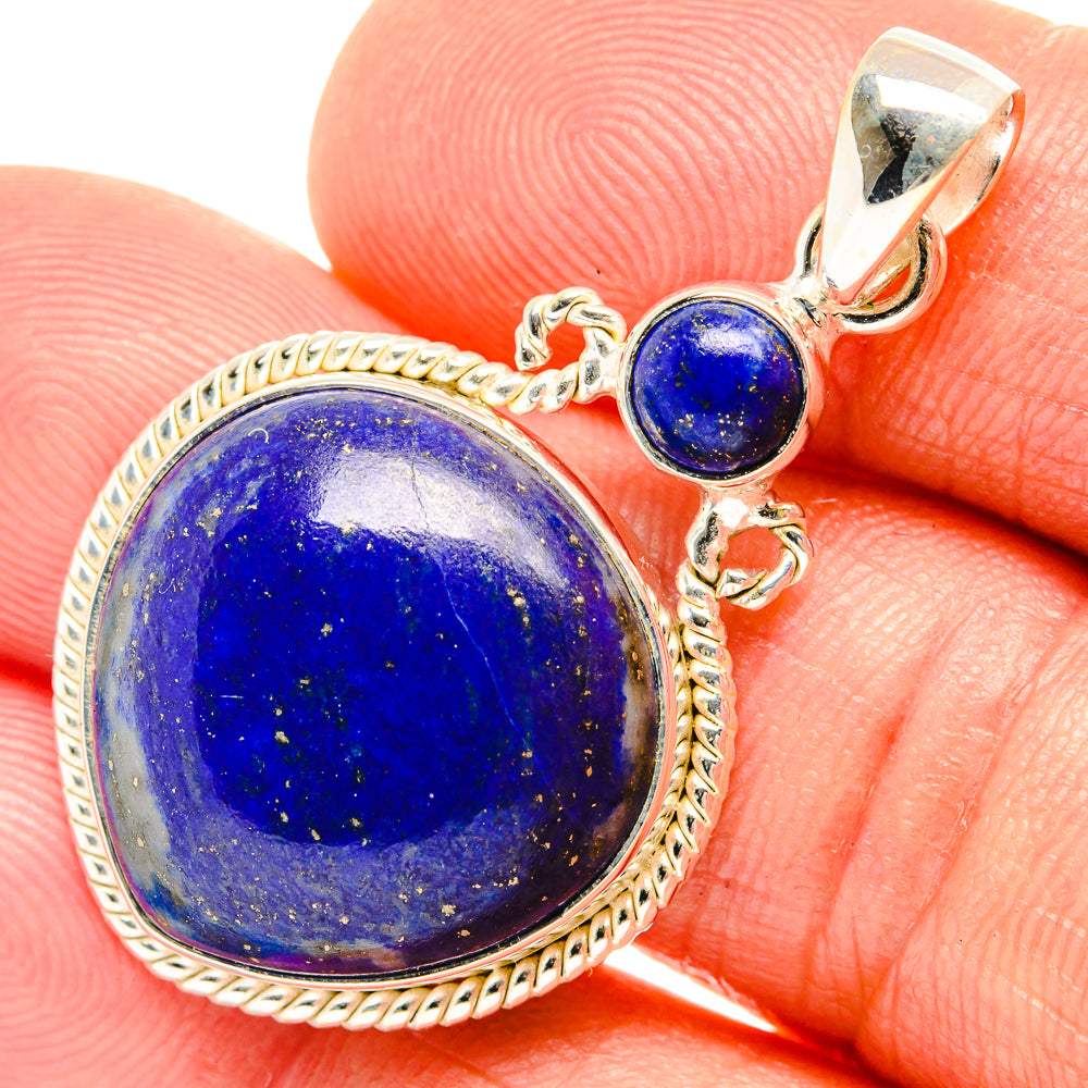Lapis Lazuli Pendants handcrafted by Ana Silver Co - PD27142
