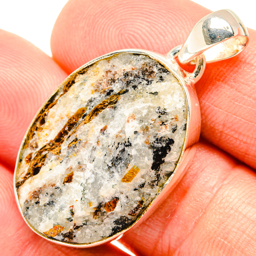Astrophyllite Pendants handcrafted by Ana Silver Co - PD27154