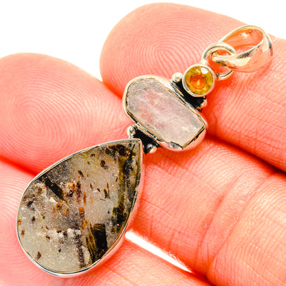 Astrophyllite Pendants handcrafted by Ana Silver Co - PD27155