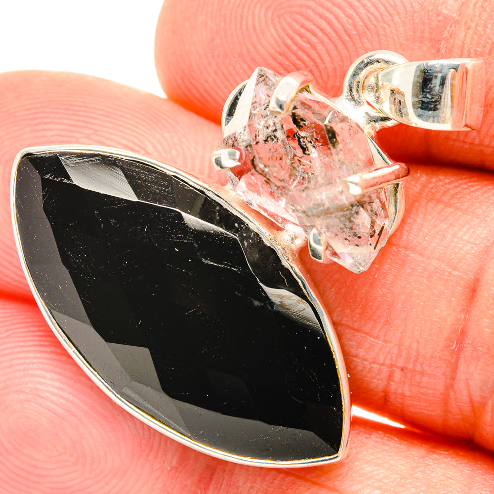 Black Onyx Pendants handcrafted by Ana Silver Co - PD27160