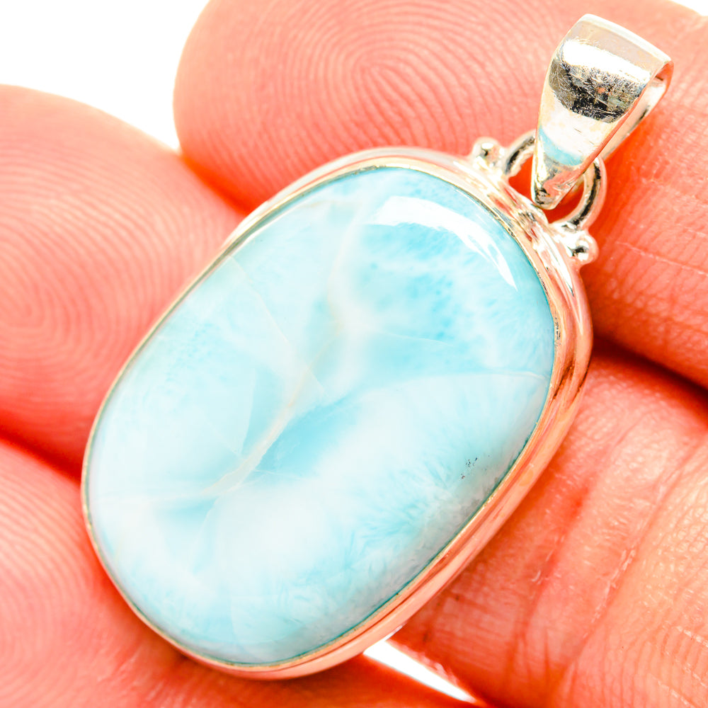 Larimar Pendants handcrafted by Ana Silver Co - PD27162