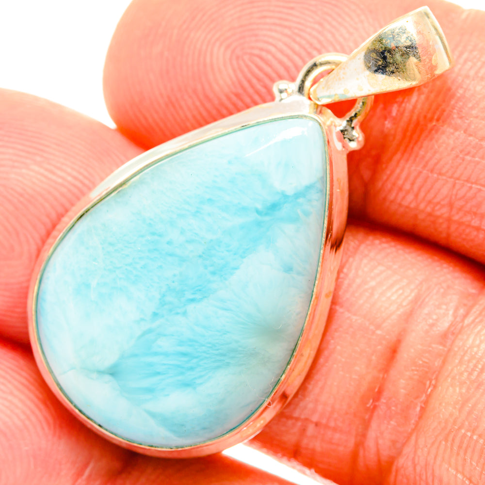 Larimar Pendants handcrafted by Ana Silver Co - PD27164
