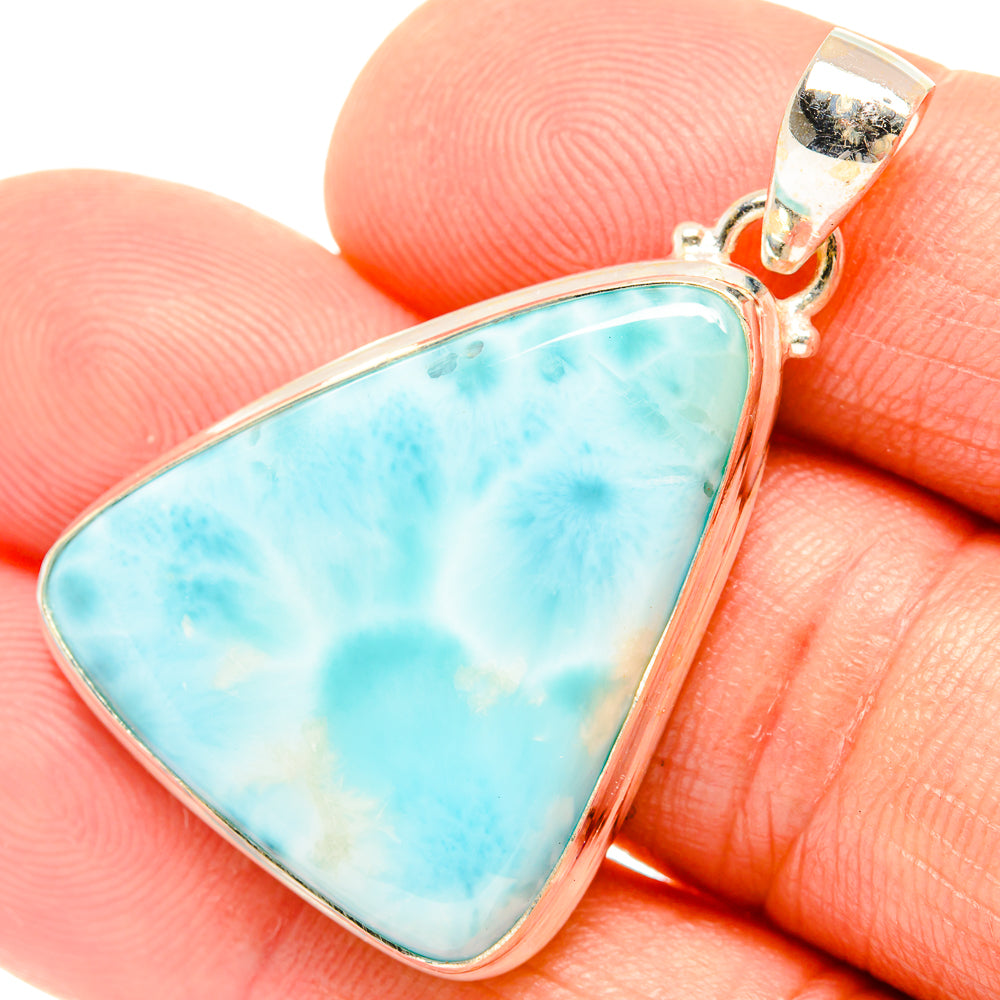 Larimar Pendants handcrafted by Ana Silver Co - PD27166