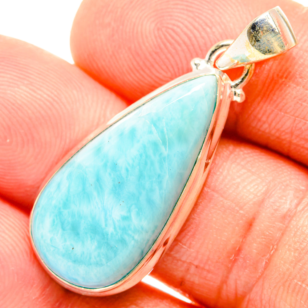 Larimar Pendants handcrafted by Ana Silver Co - PD27167