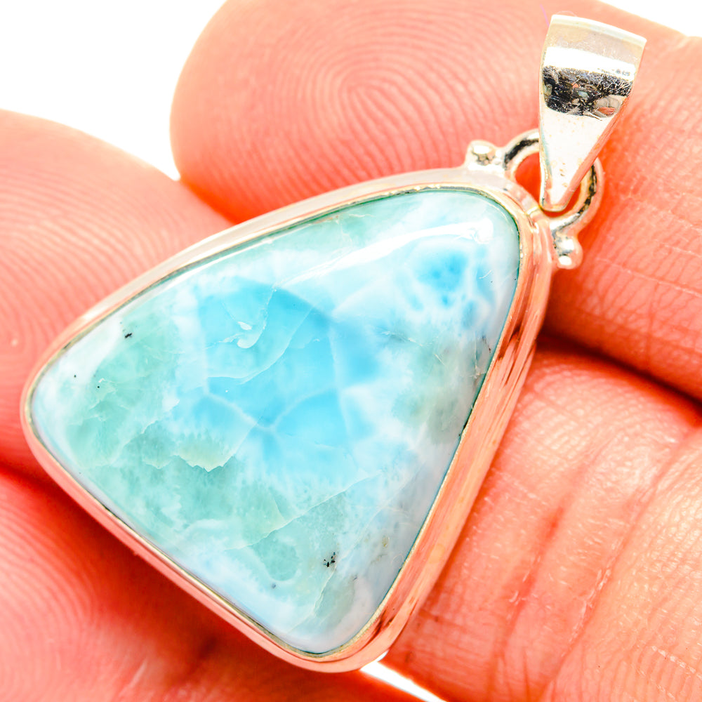 Larimar Pendants handcrafted by Ana Silver Co - PD27168