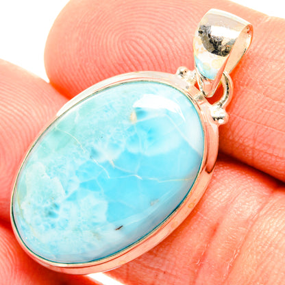 Larimar Pendants handcrafted by Ana Silver Co - PD27169
