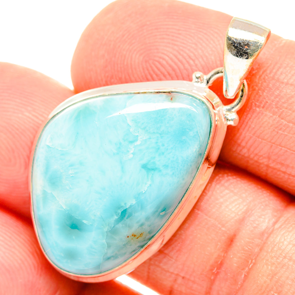Larimar Pendants handcrafted by Ana Silver Co - PD27171