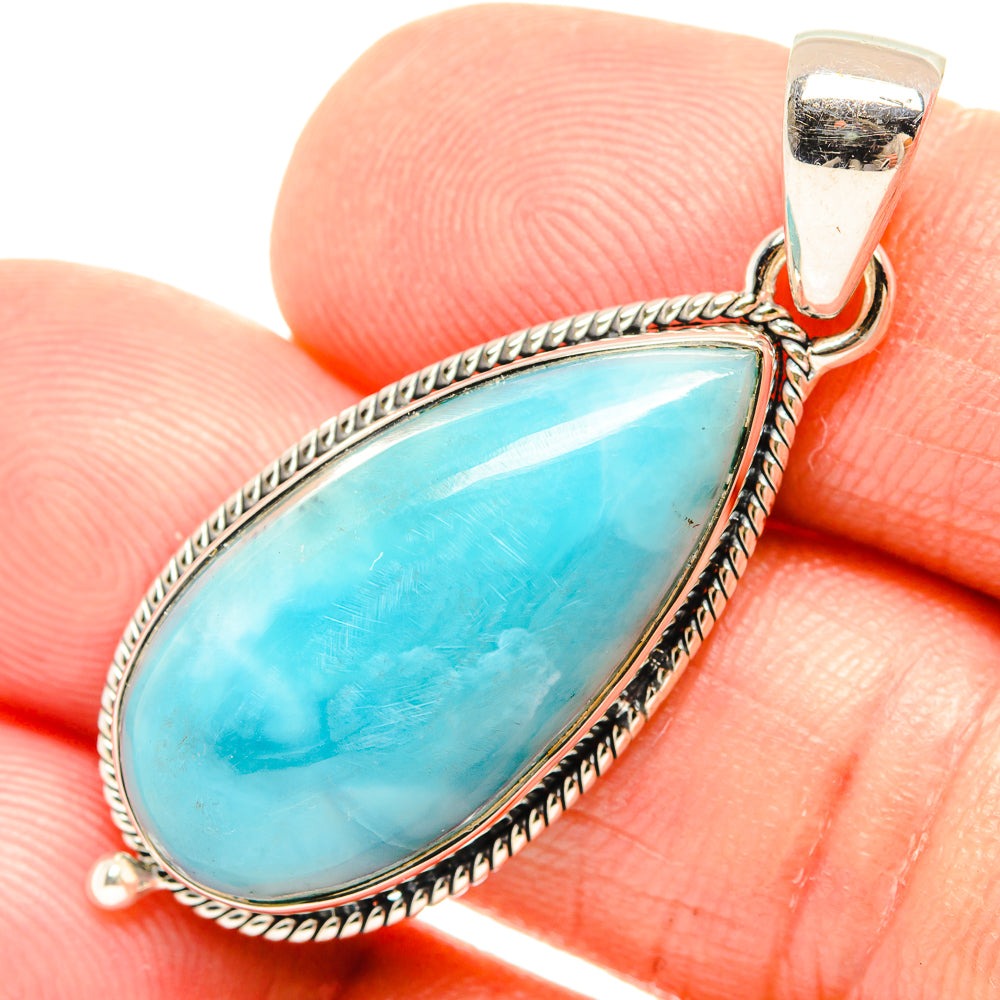 Larimar Pendants handcrafted by Ana Silver Co - PD27172