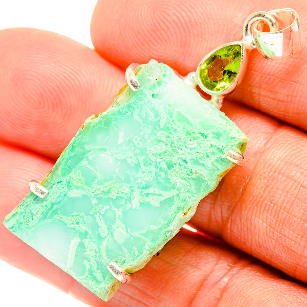 Variscite Pendants handcrafted by Ana Silver Co - PD27180